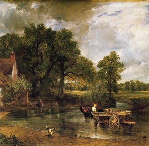 Der Hay Wain (detail) — John Constable