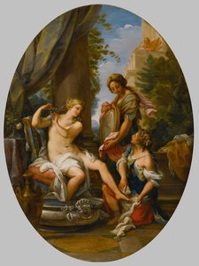 The Toilet Of Bathsheba — Giuseppe Bartolomeo Chiari