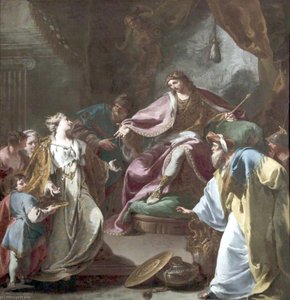 Solomon And The Queen Of Sheba — Giovanni Battista Pittoni The Younger