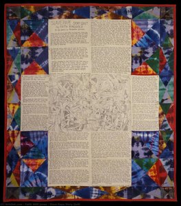 Slave Rape Story Quilt — Faith Willi Jones