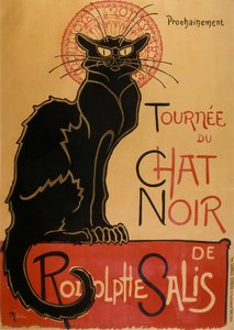 Tour Of Rodolphe Salis' Chat Noir — Theophile Alexandre Steinlen