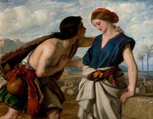 The Meeting Of Jacob And Rachel — William Dyce