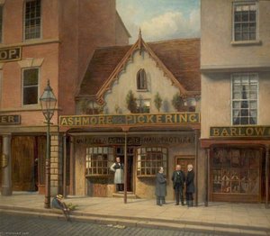 39, Long Row, The Market Place, Nottingham — Sylvanus Redgate