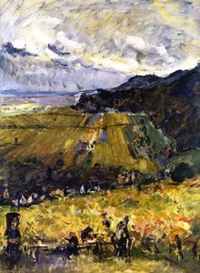 Grape Harvest At Neukastel — Max Slevogt