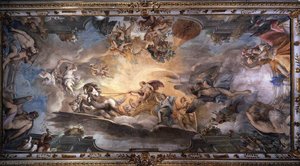Aurora And Apollo On The Chariot Of The Sun — Giuseppe Bartolomeo Chiari
