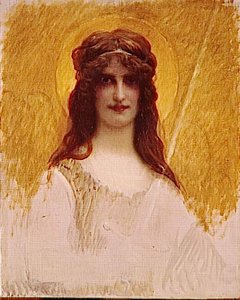 Ange A L'epee — Ernest Hébert (antoine Auguste Ernest Hebert)