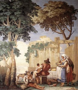 Family Meal — Giovanni Domenico Tiepolo