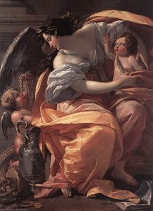 Alegoría De La Riqueza — Simón Vouet