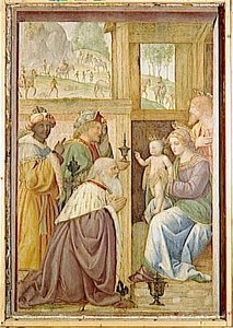 L'adoration Des Mages — Bernardino Luini