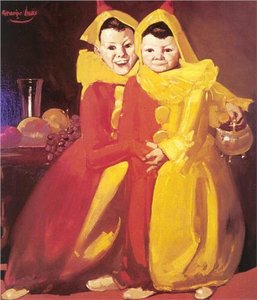 Jack And Russell Burke — George Benjamin Luks