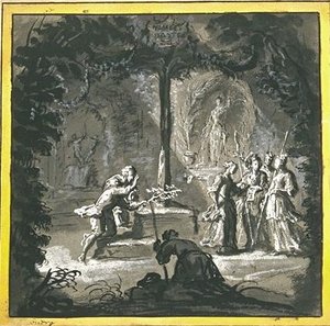 Le Temple D'astrée — Jean-baptiste Oudry