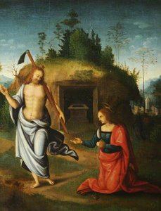Christ Appearing To The Magdalen — Francesco D'ubertino Verdi (bacchiacca)