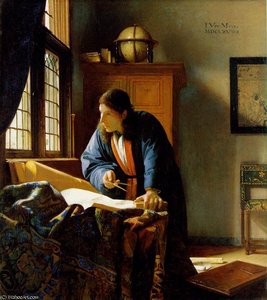 Geographer — Johannes Vermeer