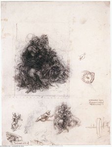 Studio Per Il Cartone Della Burlington House — Leonardo Da Vinci