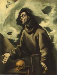 Aziz Francis'ın Stigmatik Alması — El Greco