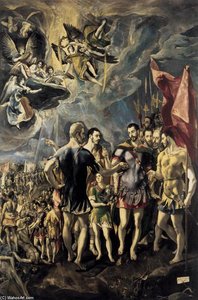 Het Martelaarschap Van De Heilige Mauricius — El Greco