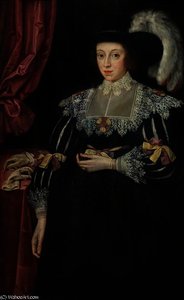 Anne Fanshawe — Marcus The Younger Gheeraerts