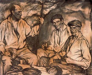 People In País Vasco — Ignacio Zuloaga Y Zabala