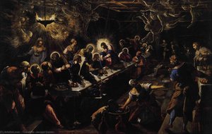 Das Letzte Abendmahl — Tintoretto (jacopo Comin)