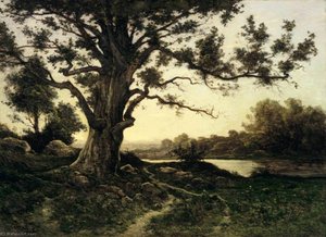 Oak — Henri-joseph Harpignies