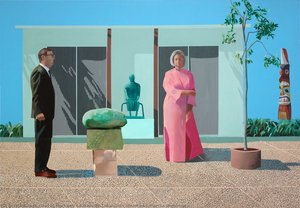 Collectionneurs Américains (fred Et Marcia Weisman) — David Hockney
