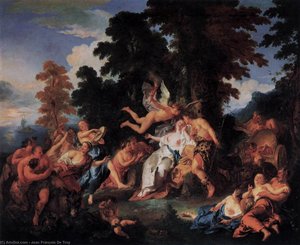 Bacchus And Ariadne — Žan Fransoa De Troj