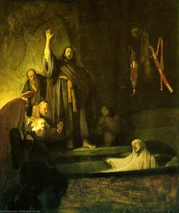 Levitação De Lázaro — Rembrandt Van Rijn