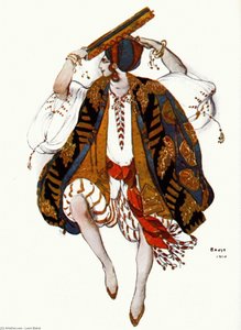 Cleopatre Danse Juive — Léon Bakst