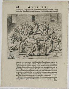 Cenas De Antropofagia No Brasil, Parte De Americae Tertia Pars Memorabile Provinciae Brasiliae Historiam — Theodore De Bry