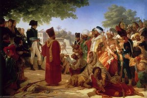 Napoleon Bonaparte Pardoning The Rebels At Cairo — Pierre Narcisse Guérin