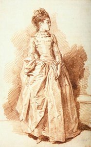 Giovane Donna In Piedi — Jean-honoré Fragonard