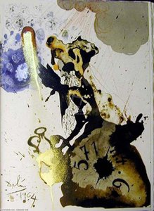 Mane, Die Lampe — Salvador Dalí