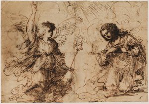 Annunciation 1 — Guercino