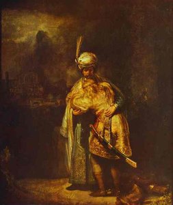 Părăsirea Lui David Și Jonathan — Rembrandt Van Rijn
