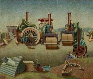Sussex Pastoral — Edward Alexander Wadsworth