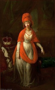 Portrait Of Anna Dorothea Von Medem, Duchess Of Courland. — Anton Graff