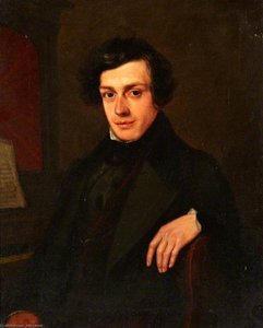 Portrait Of A Young Man Aside A Piano — Джон Линнелл