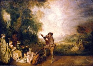 Il Concert — Jean-antoine Watteau