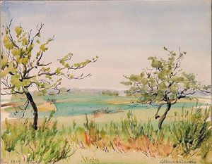 Landscape — Albert Nikolaevich Benois