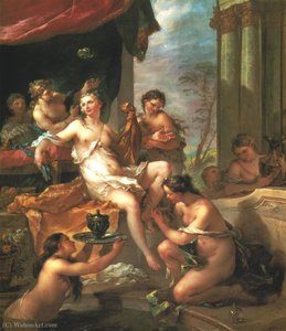 The Toilet Of Psyche — Charles-joseph Natoire