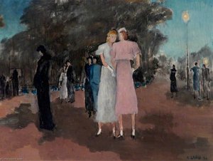 Park Scene — Lynton Harold Lamb