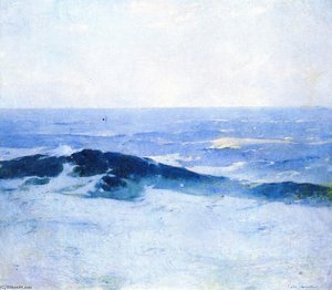 Misty Sea — Soren Emil Carlsen