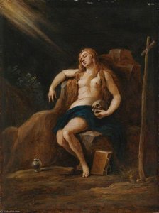 Marie-madeleine Dans Le Désert (d'après Palma Il Giovane) — David Téniers Le Jeune
