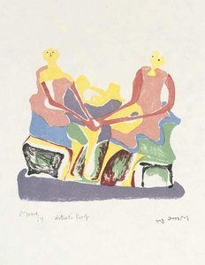 Two Seated Women — Henry Moore