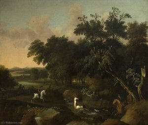 A Stag Hunt — Jan Wyck