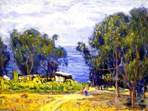 Shacks, Laguna Beach (also Known As Old Laguna - Foot Of Anita Street) — Joseph Kleitsch