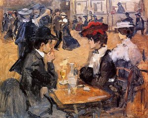Cafe Dansant, Moulin De La Galette — Isaac Lazarus Israels