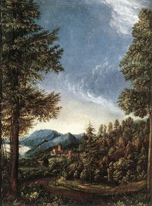 Danubian Landscape — Albrecht Altdorfer