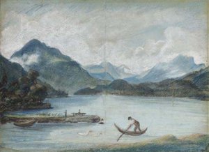 Landscape (also Known As A View Of Lake Geneva) — Louise Élisabeth Vigée Le Brun