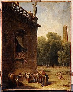 Les Chanteurs Ambulants — Hubert Robert